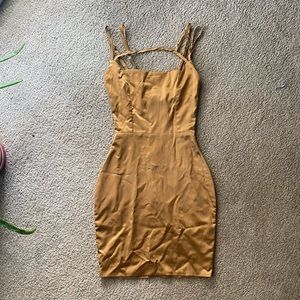 OH POLLY run the show satin mini dress